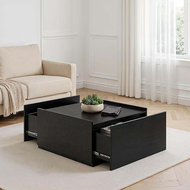  Furniture of America Hyde SL4200BK-C Coffee Table IMAGE 2