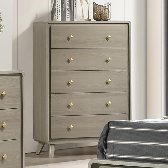  Furniture of America Rainier FM72002GY-C Chest IMAGE 1