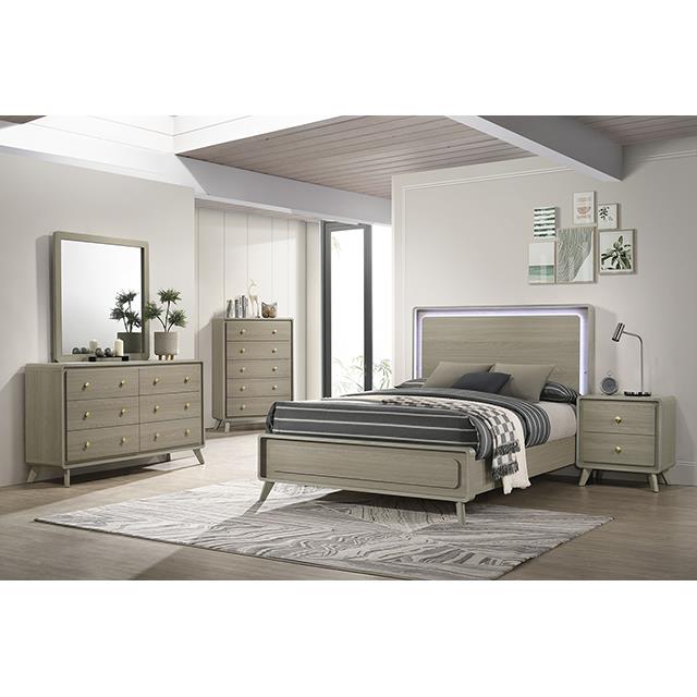  Furniture of America Rainier FM72002GY-C Chest IMAGE 1