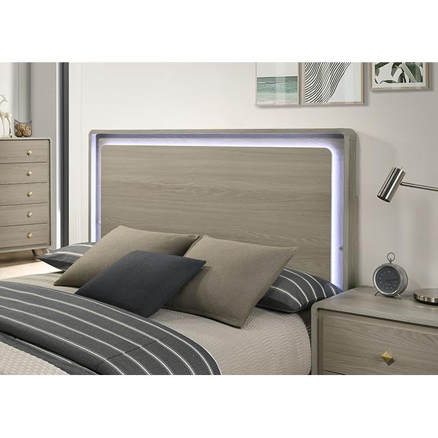  Furniture of America Rainier FM72002GY-Q-BED Queen Bed IMAGE 4