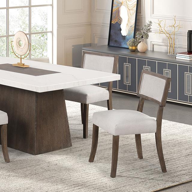  Furniture of America Grasten FM3332DB-T-TABLE Dining Table IMAGE 1