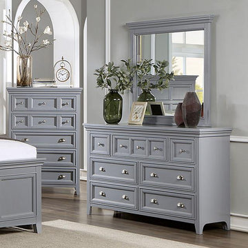  Furniture of America Castlile FM7413GY-D Dresser IMAGE 1