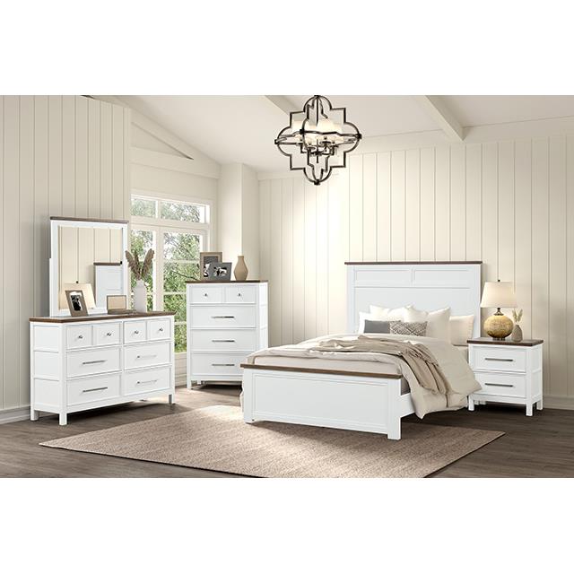  Furniture of America Pinetop FM7171WH-D Dresser IMAGE 1