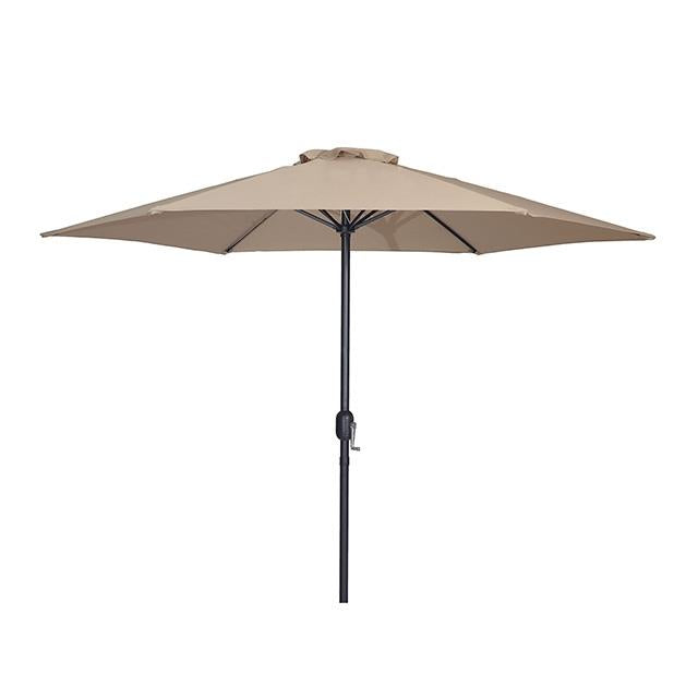  Furniture of America Lali LA-A027BG+BASE 9" Outdoor Umbrella & 21" Round Base IMAGE 1