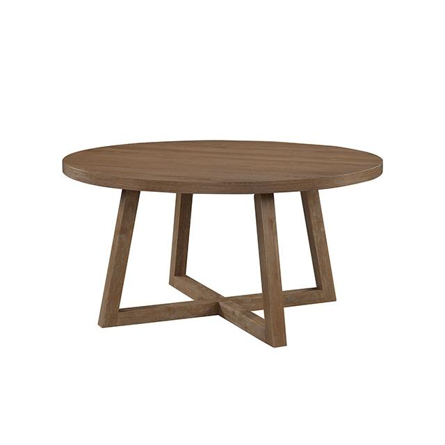  Furniture of America Everett TM3111T-5PC 5 Pc Round Table Dining Set IMAGE 4