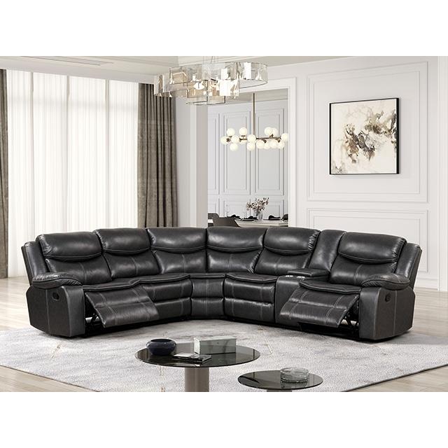  Furniture of America Gatria CM6982DG-SECT Sectional IMAGE 1