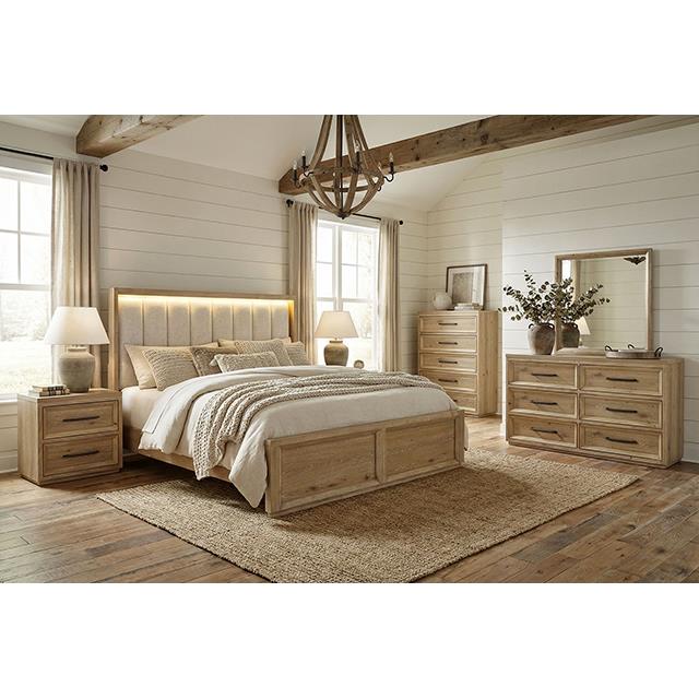  Furniture of America Helios FM74008NT-M Mirror IMAGE 2