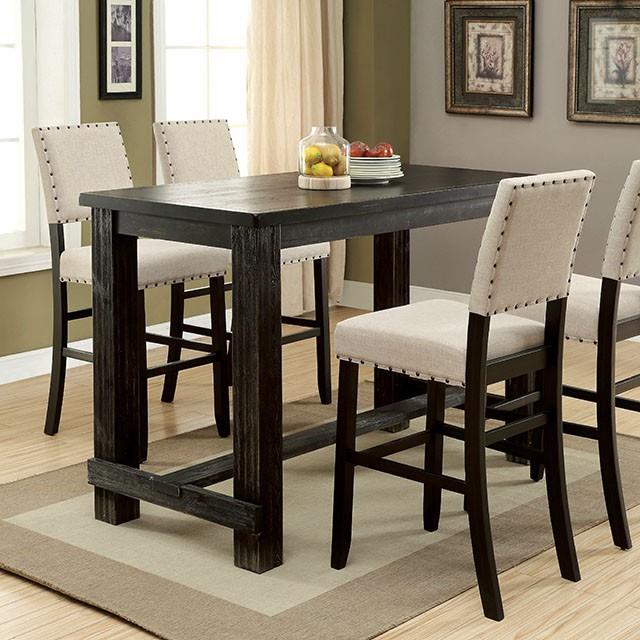  Furniture of America Sania CM3324BK-BT-5PC 5 Pc Bar Table Set IMAGE 4