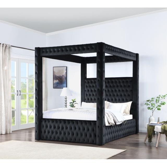  Furniture of America Etherea CM7482BK-EK-BED King Bed IMAGE 1