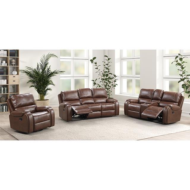  Furniture of America Tepic TM6012BR-LV Loveseat IMAGE 1