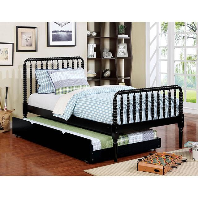  Furniture of America Omnus CM-TR452-BK Twin Trundle IMAGE 2