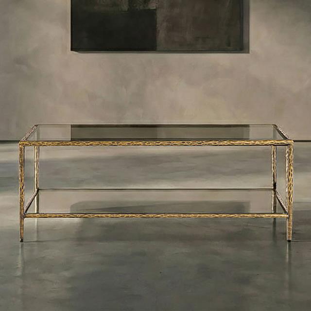  Furniture of America Helma FM47017GD-C-3A Coffee Table IMAGE 1