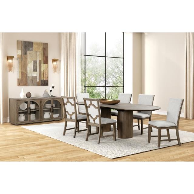  Furniture of America Clements FM3411AK-SV Sideboard IMAGE 1