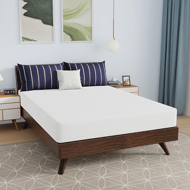  Furniture of America Nasturtium DM808-F 8" Full Bamboo Charcoal Infused Memory Foam IMAGE 1