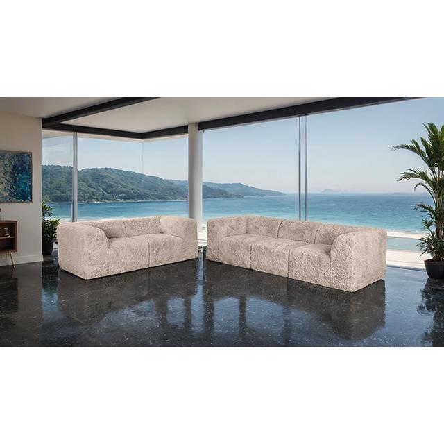  Furniture of America Nappi FM62102TP-SF-PK Sofa IMAGE 1