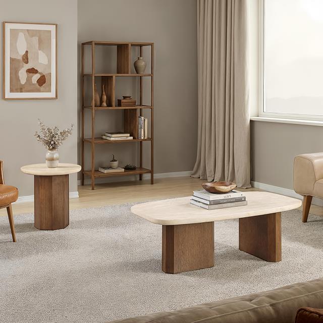  Furniture of America Florian FM47013BR-E-PK End Table IMAGE 2