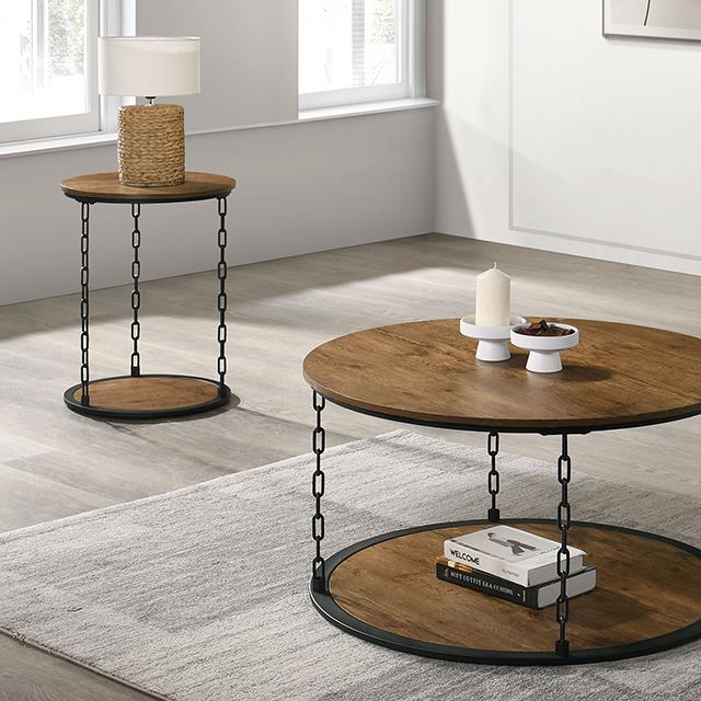  Furniture of America Ophira FM42904NT-3PK 3 Pc Table Set IMAGE 1