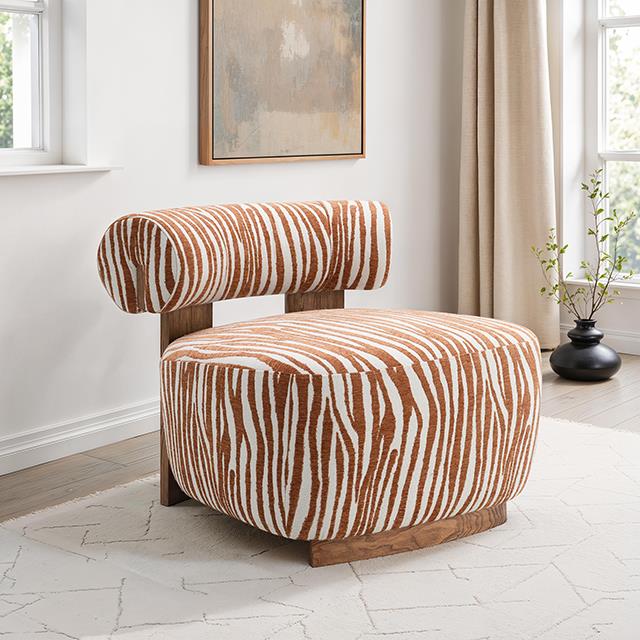  Furniture of America Niobe FM-AC6007OR Accent Chair IMAGE 1