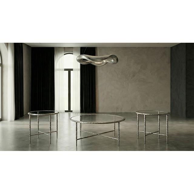  Furniture of America Talva FM47022GY-E-3A End Table IMAGE 1
