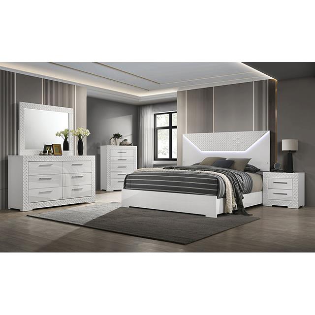  Furniture of America Whitby FM7216WH-N Nightstand IMAGE 2