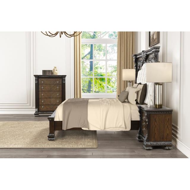 Furniture of America Promenade FM70002DB-EK-BED King Bed IMAGE 4