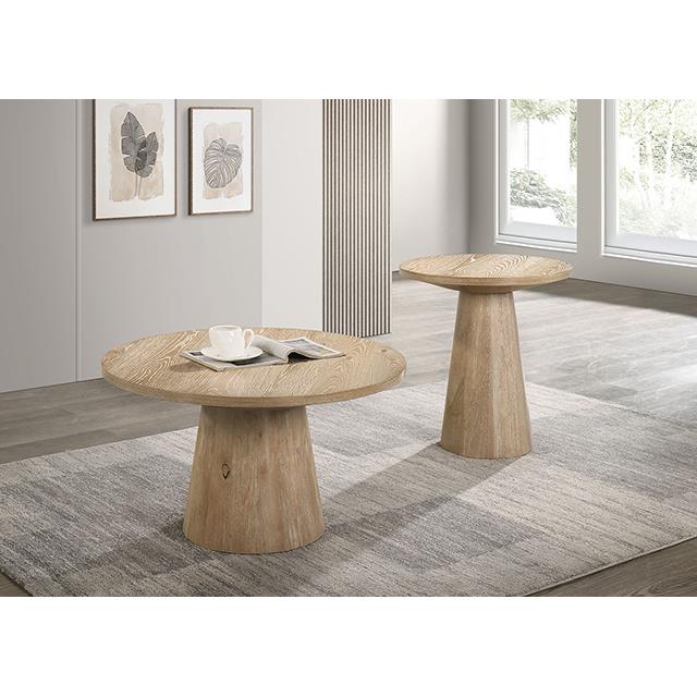  Furniture of America Halewood FM4222NT-E-PK End Table IMAGE 1