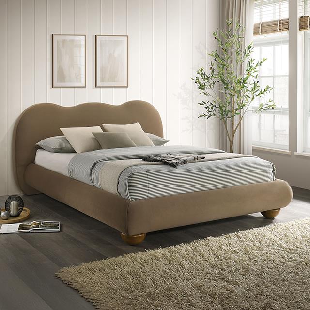  Furniture of America Finamore FM72005BR-Q-BED Queen Bed IMAGE 1