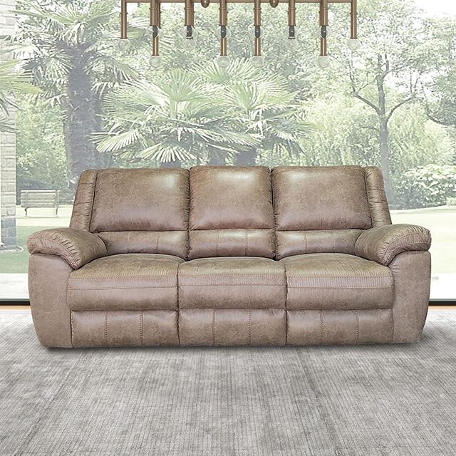  Furniture of America Jambi NX6011BR-SF Sofa IMAGE 1