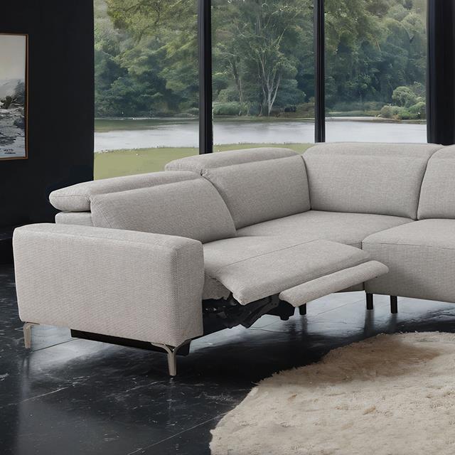  Furniture of America Melancton CM9933LG-SECT-PM Power Sectional IMAGE 1