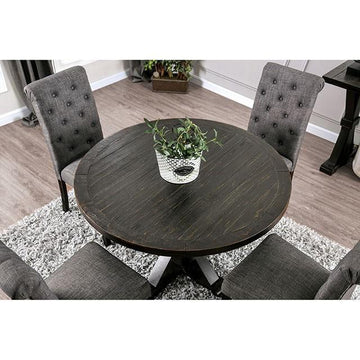  Furniture of America Alfred CM3735RT-5PC-IV 5 Pc Dining Table Set IMAGE 1
