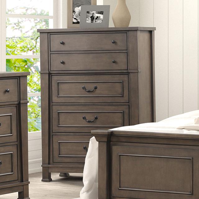  Furniture of America Huddersfield FM7702DB-C Chest IMAGE 1