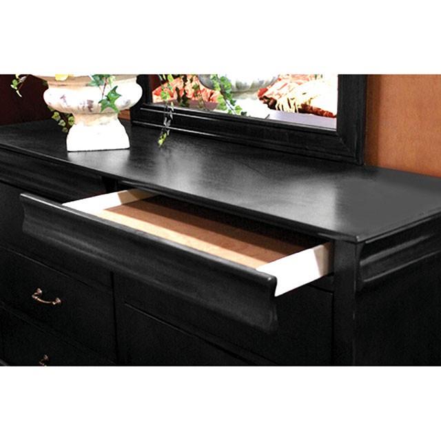  Furniture of America Louis Philippe CM7825BK-CK-BED Calfornia King Bed IMAGE 3