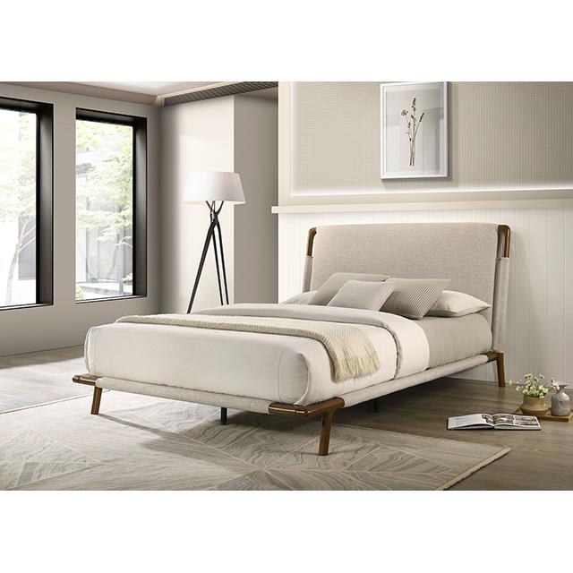  Furniture of America Didcot FM72025BG-Q-BED Queen Bed IMAGE 1