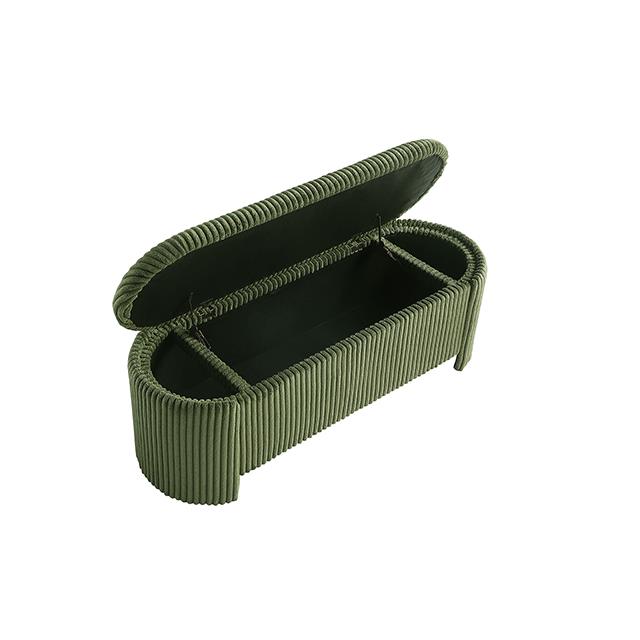  Furniture of America Grainne FM-AC8007GR Storage Bench IMAGE 1
