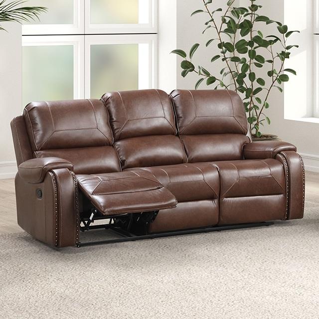  Furniture of America Tepic TM6012BR-SF Sofa IMAGE 1