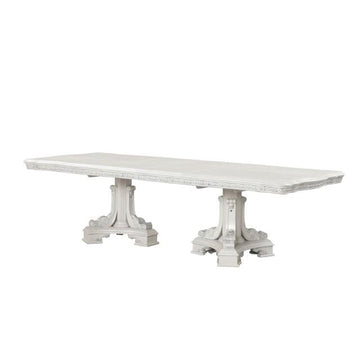  Furniture of America Stella Mia FM31000WH-T-TABLE Dining Table IMAGE 1