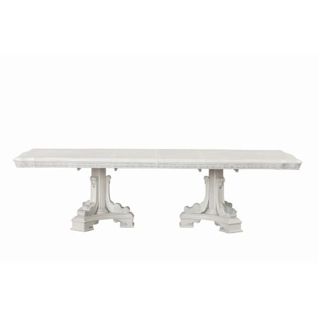  Furniture of America Stella Mia FM31000WH-T-TABLE Dining Table IMAGE 1