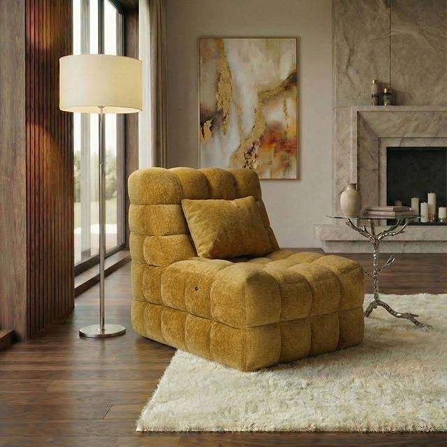  Furniture of America Kamili FM-AC6015YL-MC Massage Chair IMAGE 1