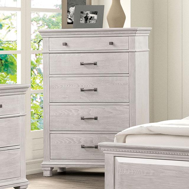  Furniture of America Swanley FM7707GY-C Chest IMAGE 1