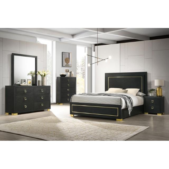  Furniture of America Latimer FM7270BK-T-BED Twin Bed IMAGE 3
