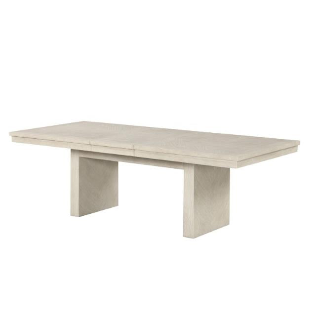  Furniture of America Hagerman FM3410NT-T-6PC-BN 6 Pc Dining Table Set with Bench IMAGE 1