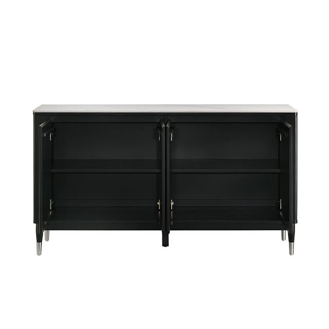  Furniture of America Maidstone FM32001BK-SV Server IMAGE 3