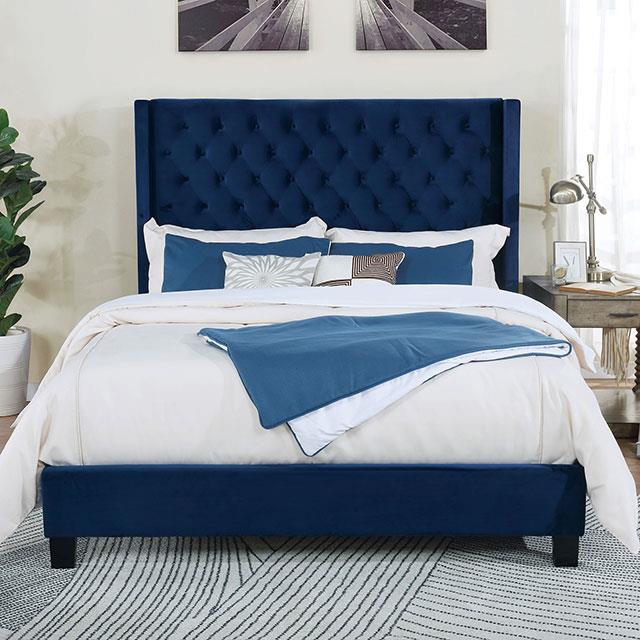  Furniture of America Ryleigh FM7141NV-EK-BED King Bed IMAGE 1