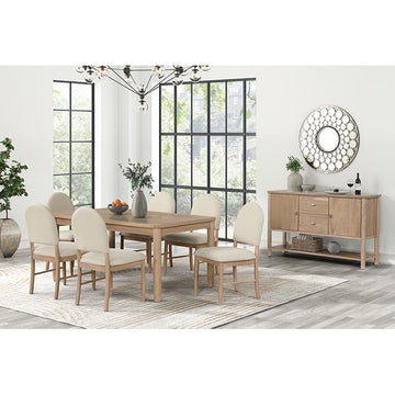  Furniture of America Rheinfall FM3426NT-T-5PC 5 Pc Dining Table Set IMAGE 1