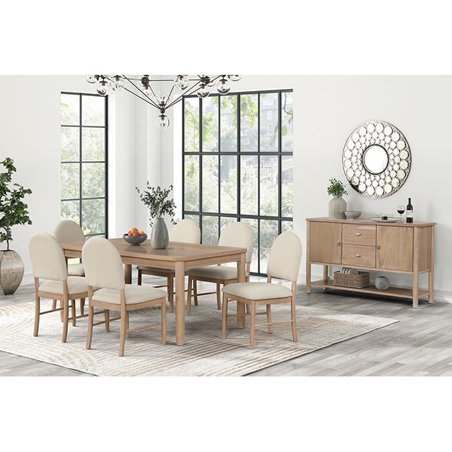  Furniture of America Rheinfall FM3426NT-T-5PC 5 Pc Dining Table Set IMAGE 1