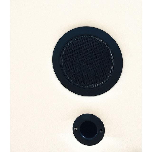  Furniture of America Floria CM6122WH-CS Speaker Console IMAGE 1
