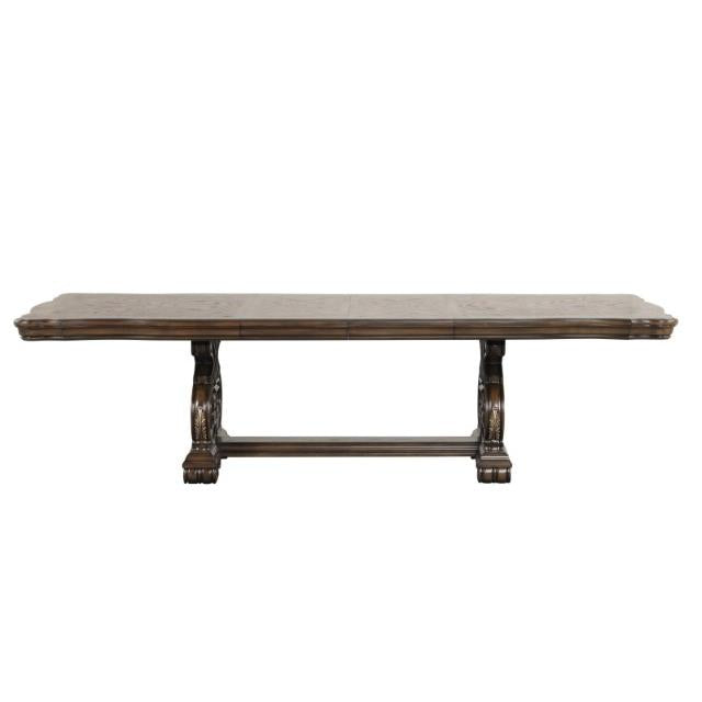  Furniture of America Leovanni FM31003DB-T-TABLE Dining Table IMAGE 1