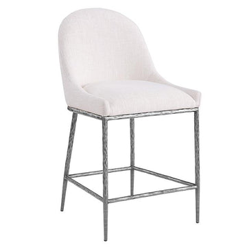  Furniture of America Rilva FM37015GY-PC Counter Height Stool IMAGE 1
