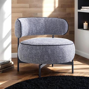  Furniture of America Florens FM-AC8015DG Swivel Chair IMAGE 1