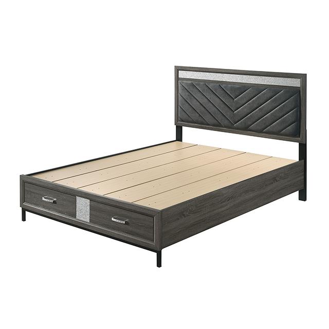  Furniture of America Voleta FM7212GY-EK-BED King Bed IMAGE 3